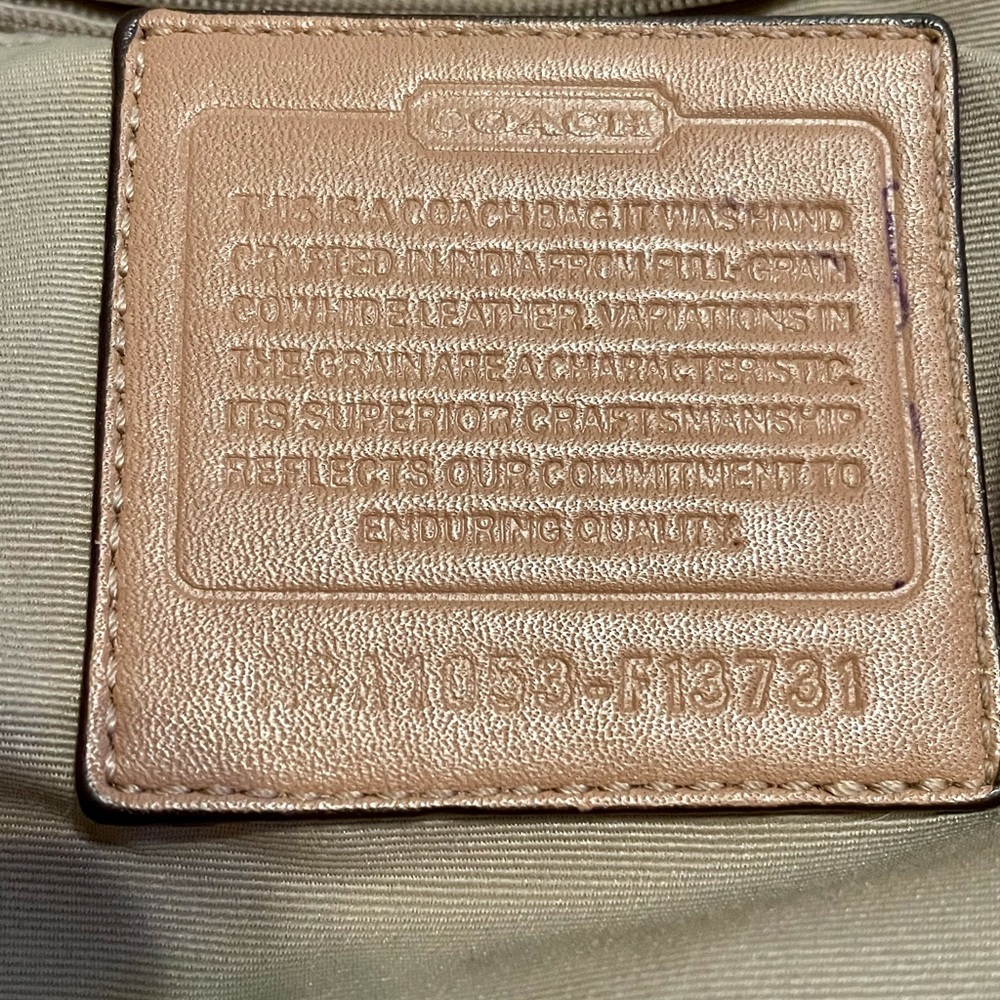 👜Coach Large Hobo Purse Vintage - Picture 6 of 16